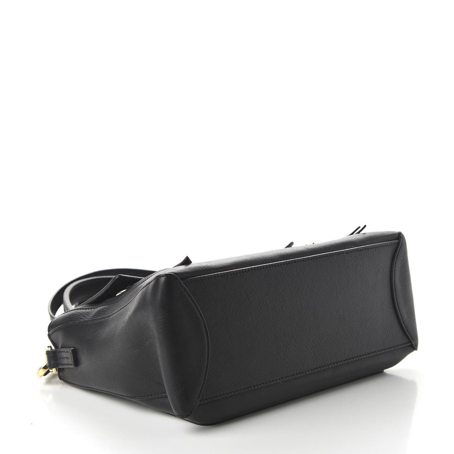 Calfskin Small Faye Day Shoulder Bag Black