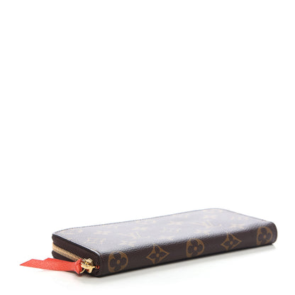 Louis Vuitton Monogram Clemence Wallet Piment 4 of 8