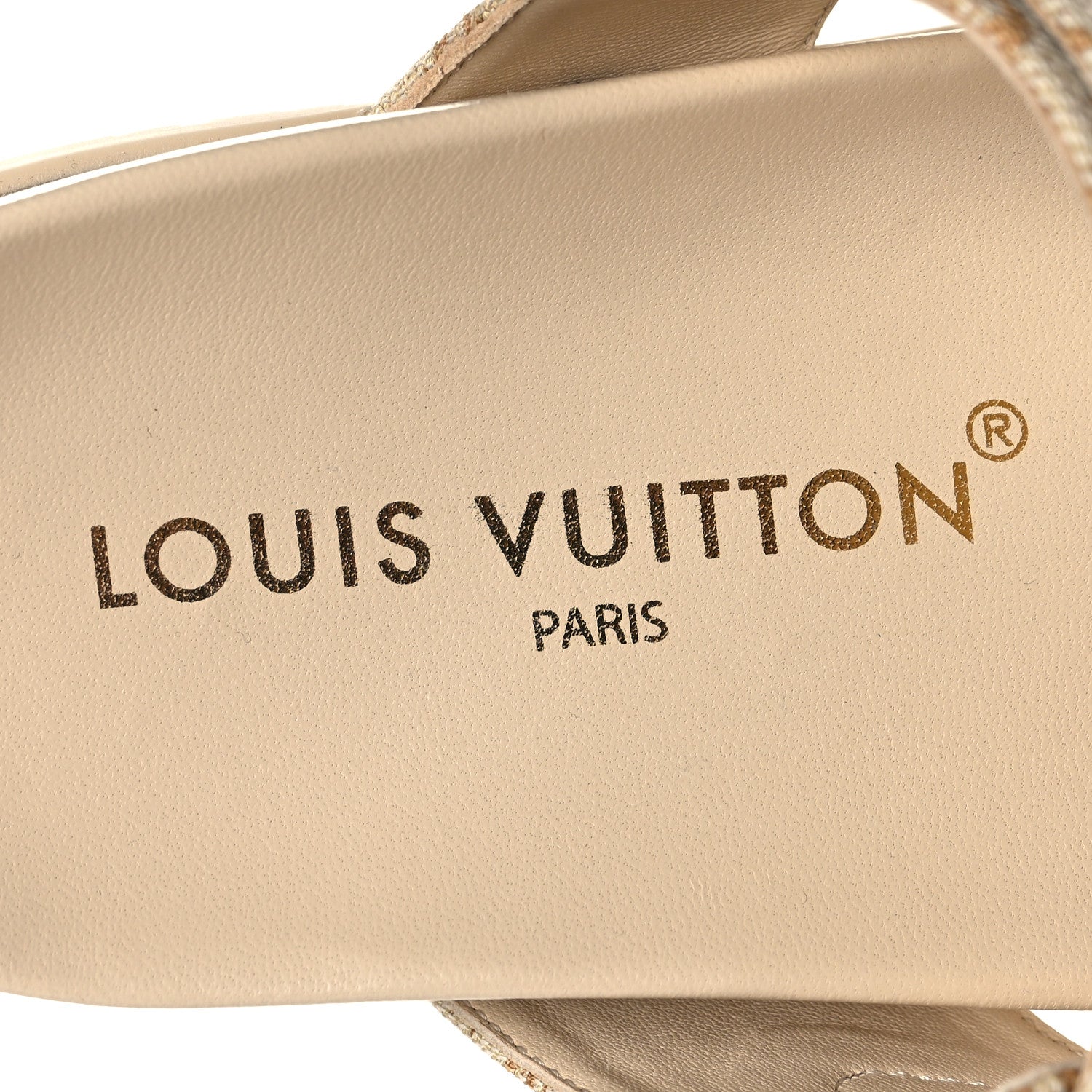 Louis Vuitton Monogram Lurex Bom Dia Flat Comfort Mules 40 Beige 9 of 9