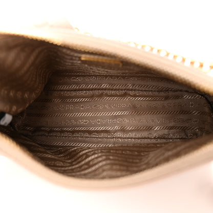 Prada Saffiano Re-Edition 2005 Shoulder Bag Cammeo Beige 5 of 12