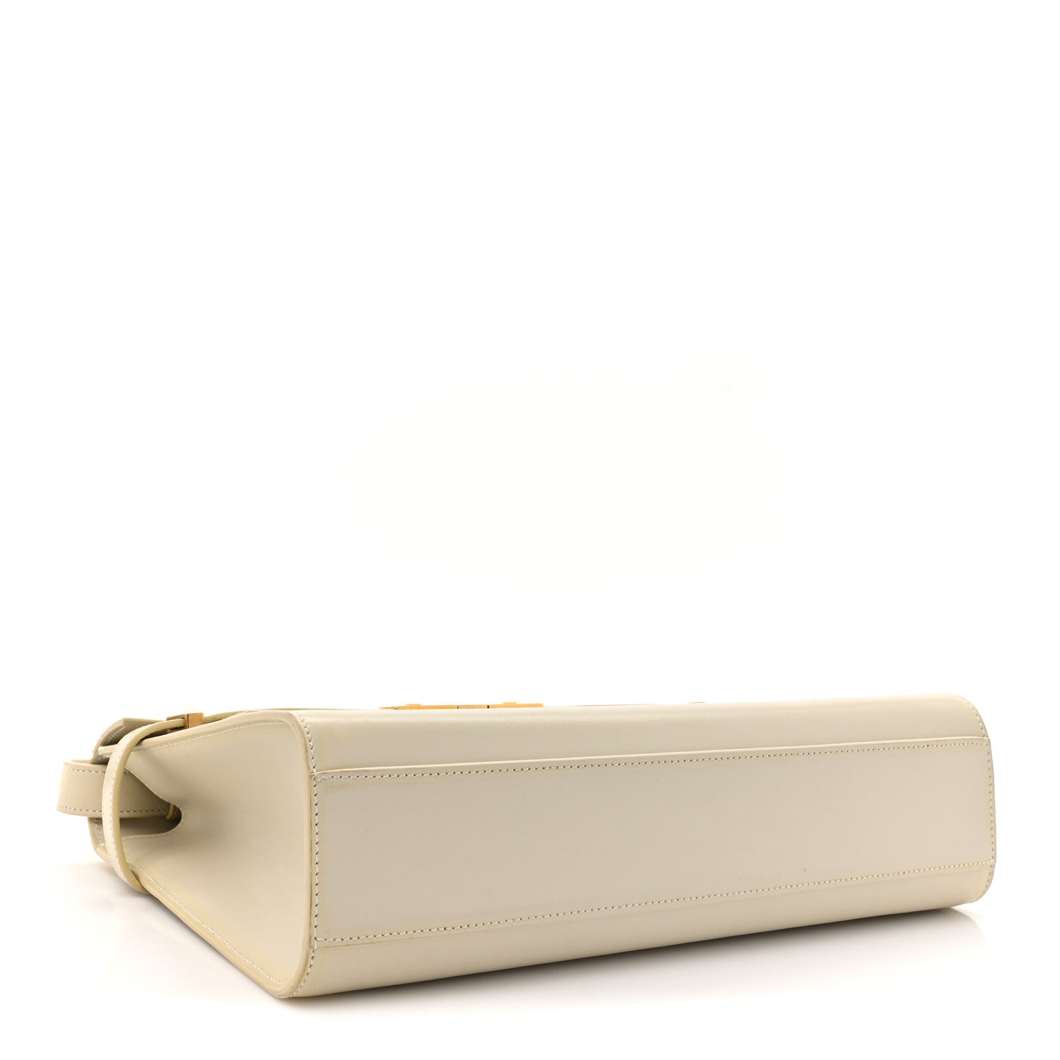 Saint Laurent Smooth Calfskin Manhattan Shoulder Bag Crema Soft 4 of 16