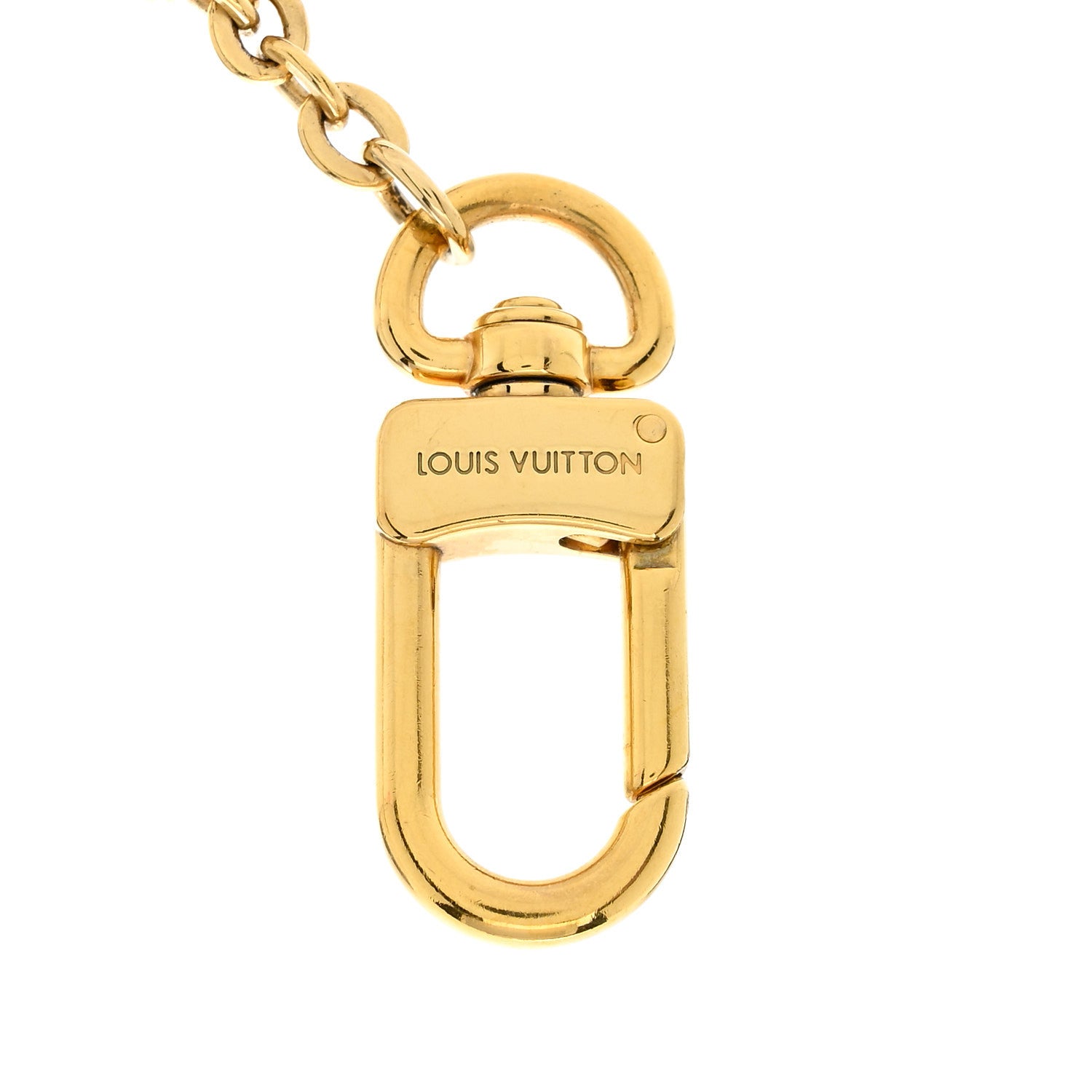 Louis Vuitton Brass Monogram Blooming Flowers Bag Charm Key Holder