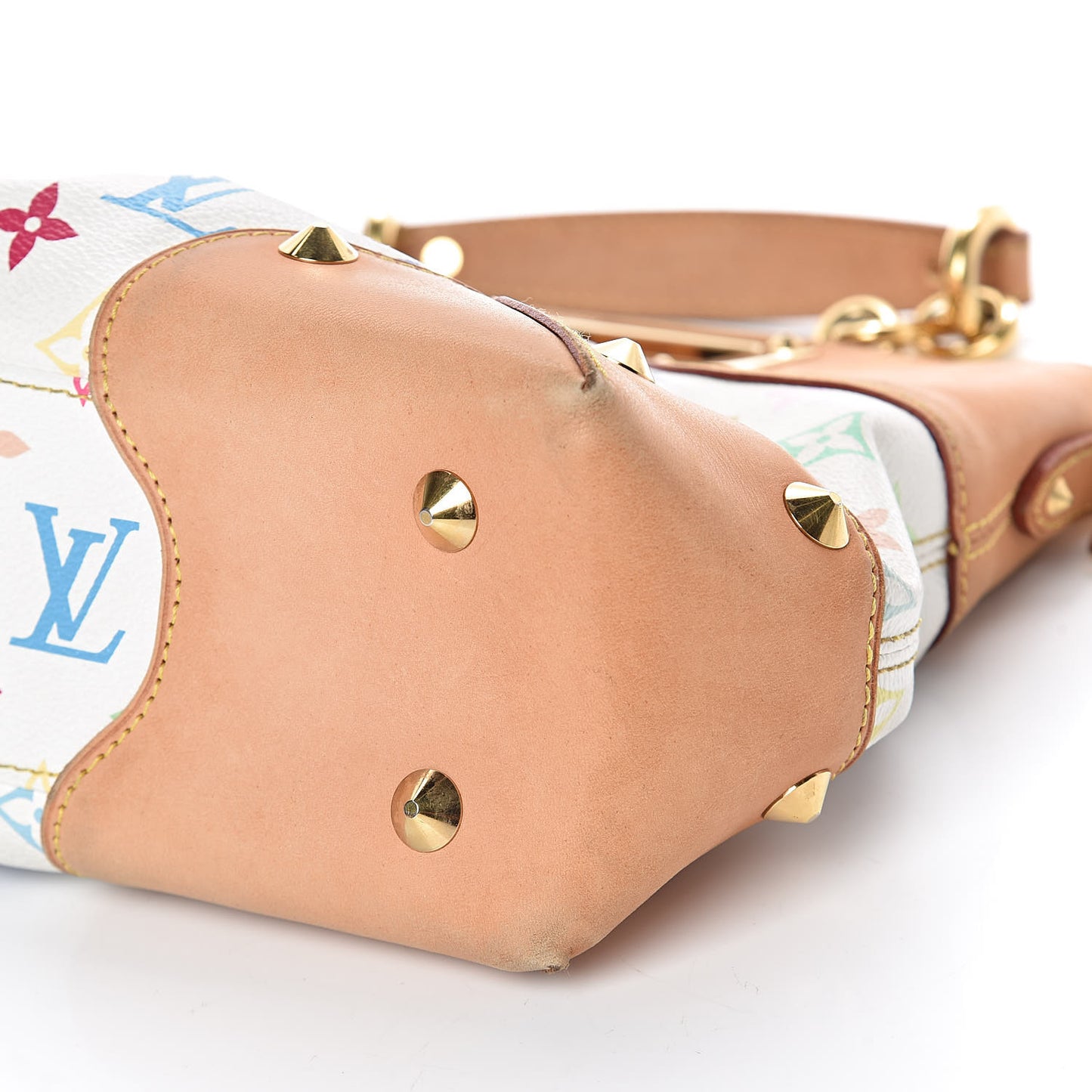 Monogram Multicolor Judy MM White