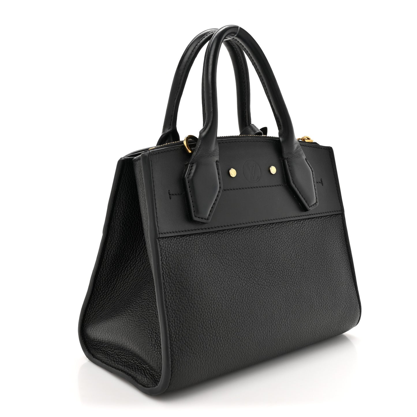 Calfskin City Steamer Mini Black