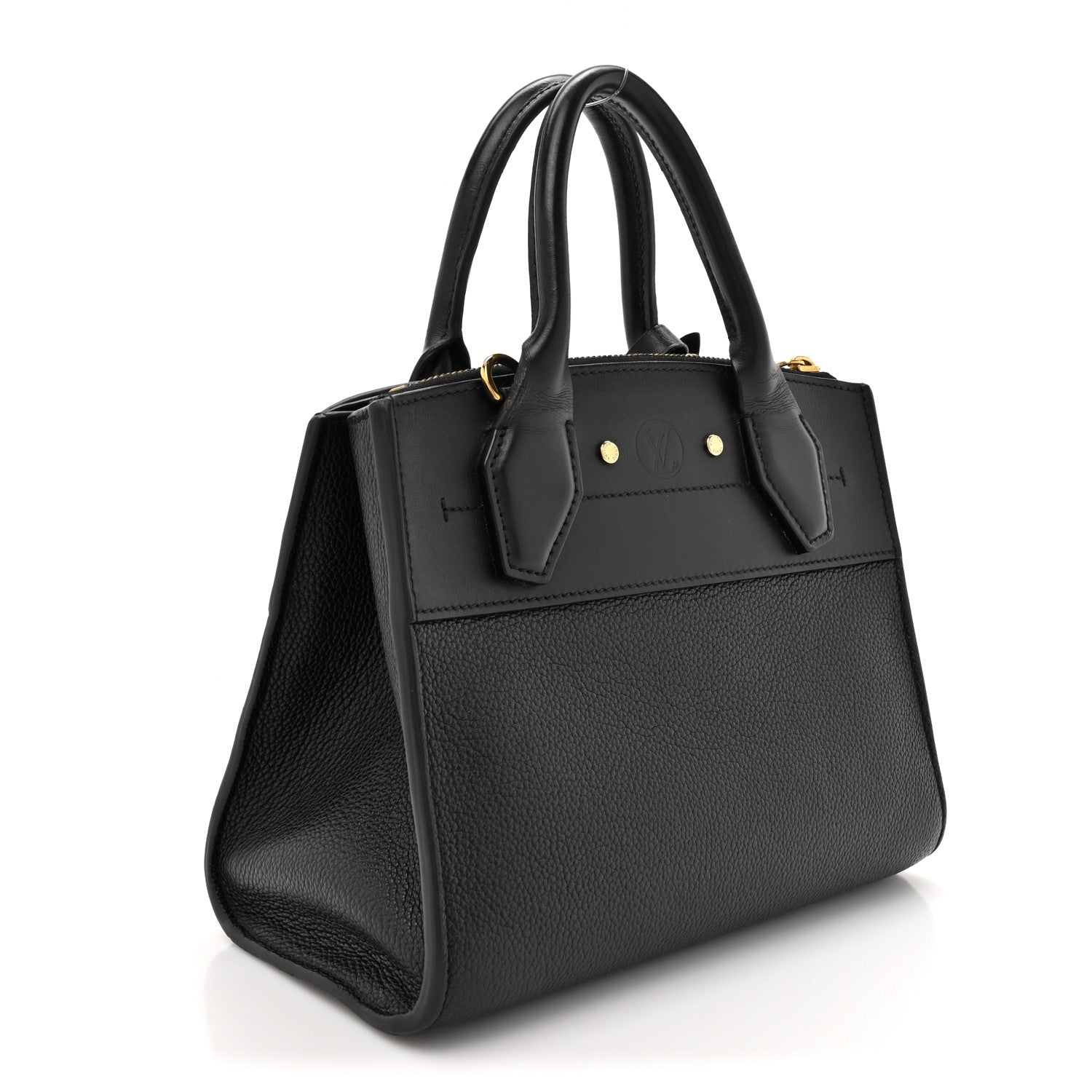 Louis Vuitton Calfskin City Steamer Mini Black 3 of 15