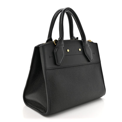Louis Vuitton Calfskin City Steamer Mini Black 3 of 15