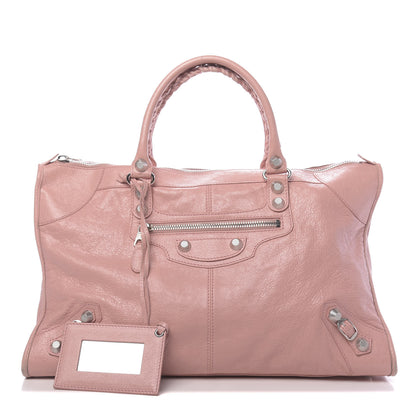 Balenciaga Agneau Giant 12 Silver Hardware Work Rose Peche 1 of 17