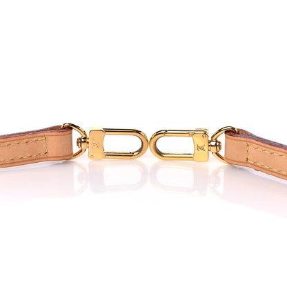 Louis Vuitton Vachetta 12mm Long Shoulder Strap VVN 3 of 5