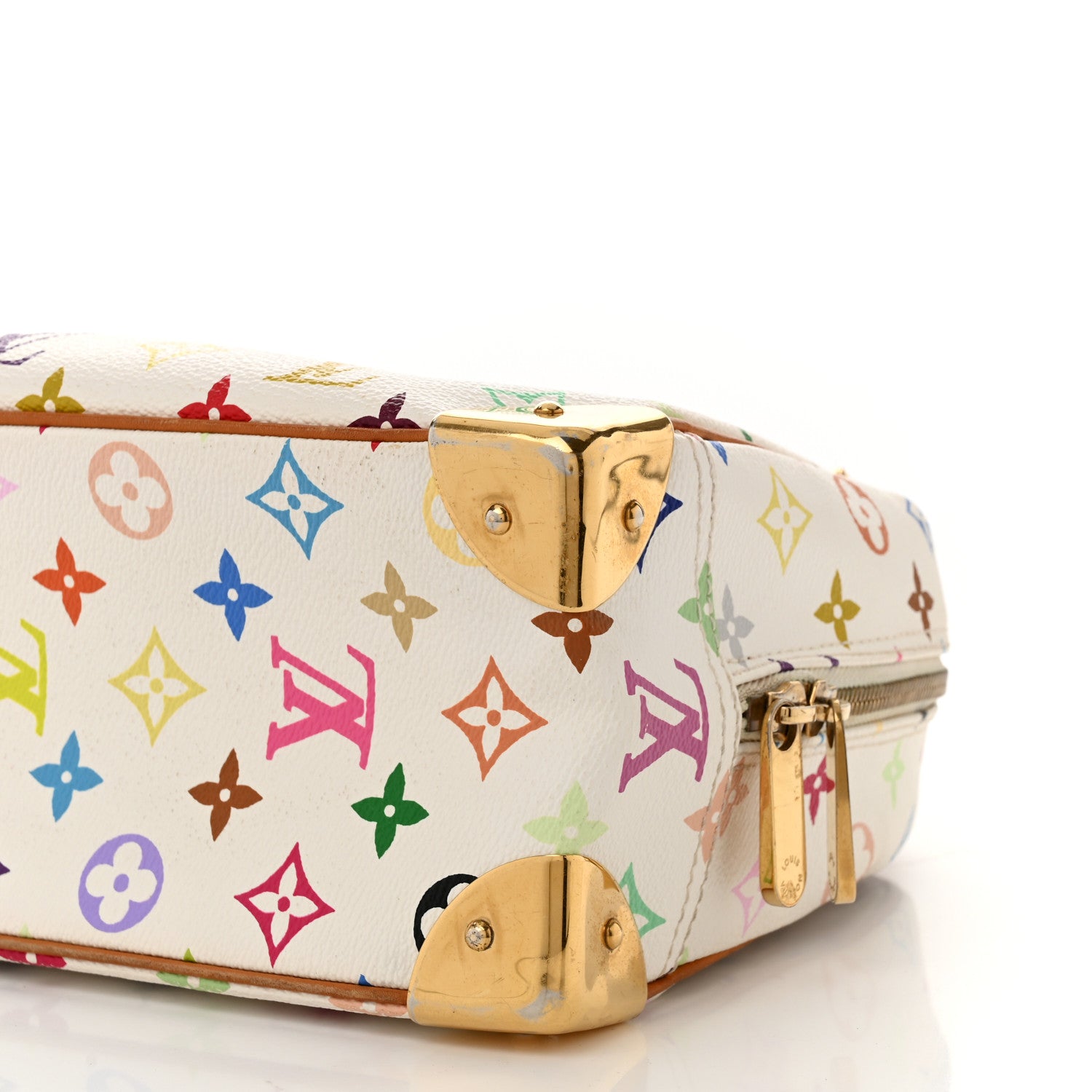 Louis Vuitton Monogram Multicolor Trouville White 9 of 9