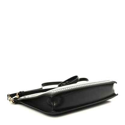 Versace Calfskin 90s Logo Pouch Black 4 of 10
