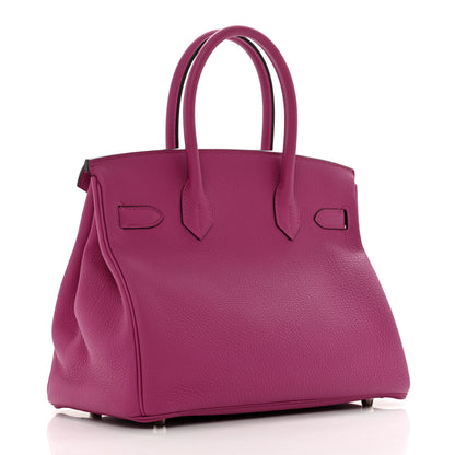 Hermes Togo Birkin 30 Rose Pourpre 3 of 10