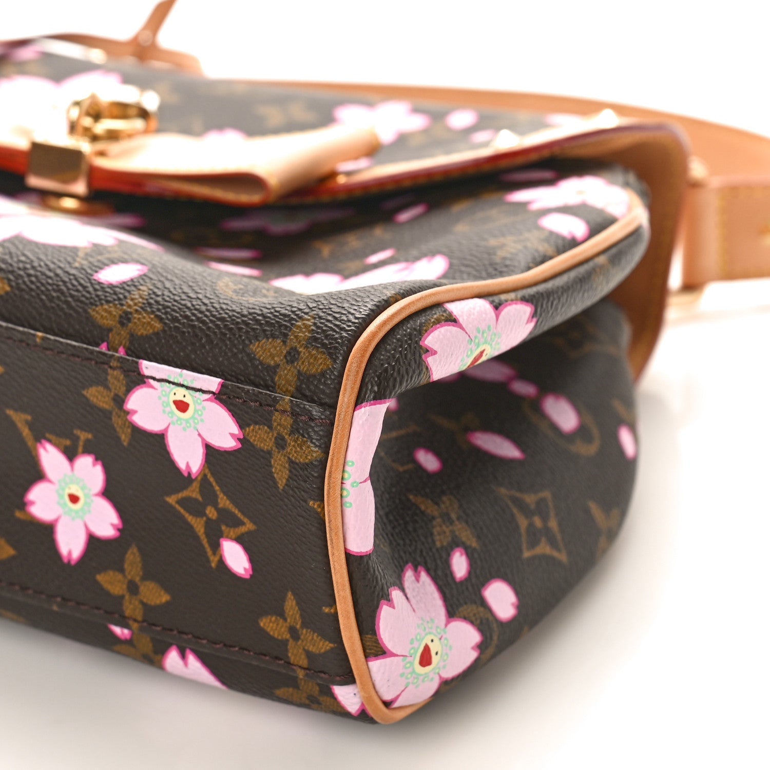 Louis Vuitton Monogram Cherry Blossom Sac Retro Bag Brown 8 of 8