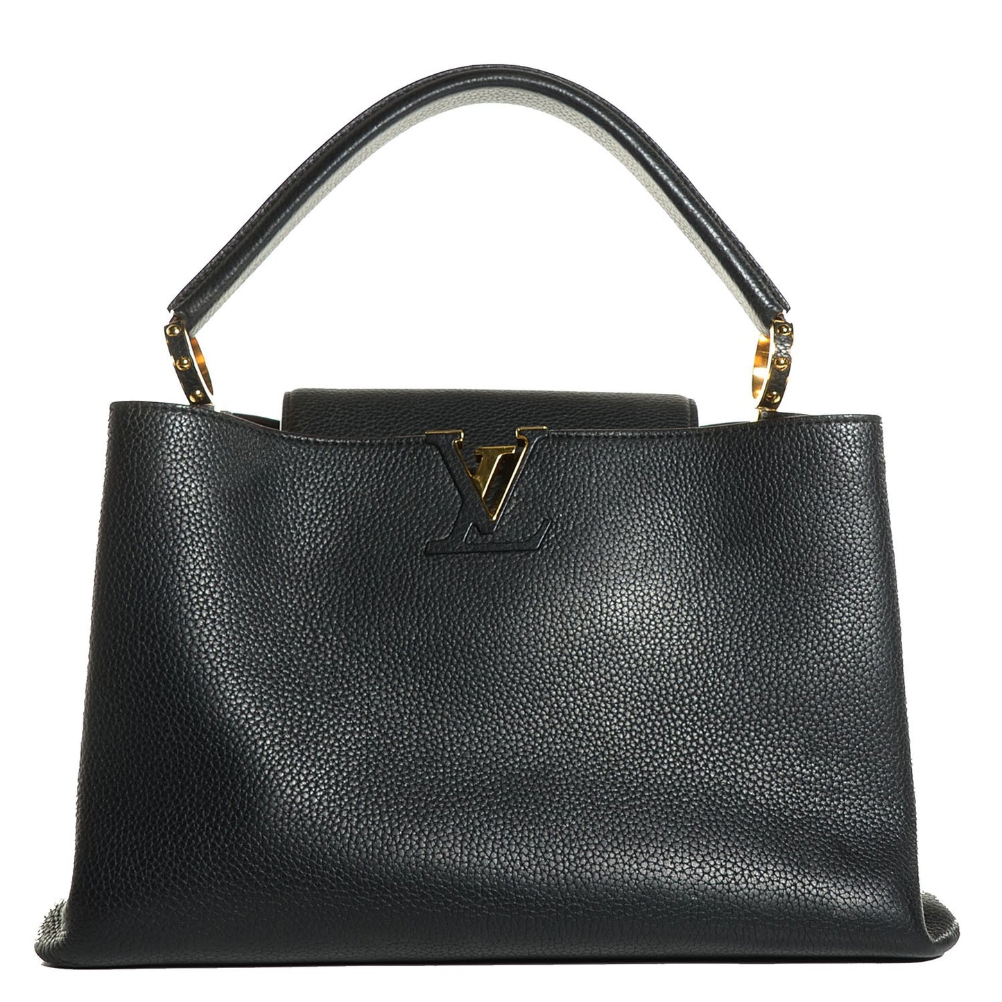 Taurillon Capucines MM Black