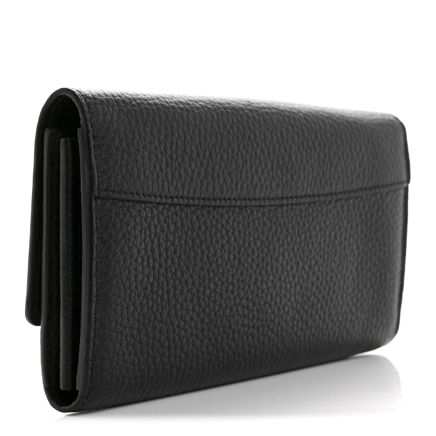 Taurillon Studded Sol Capucines Wallet Black