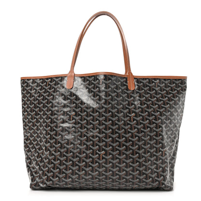 Goyard Goyardine Saint Louis GM Black Gold 1 of 11