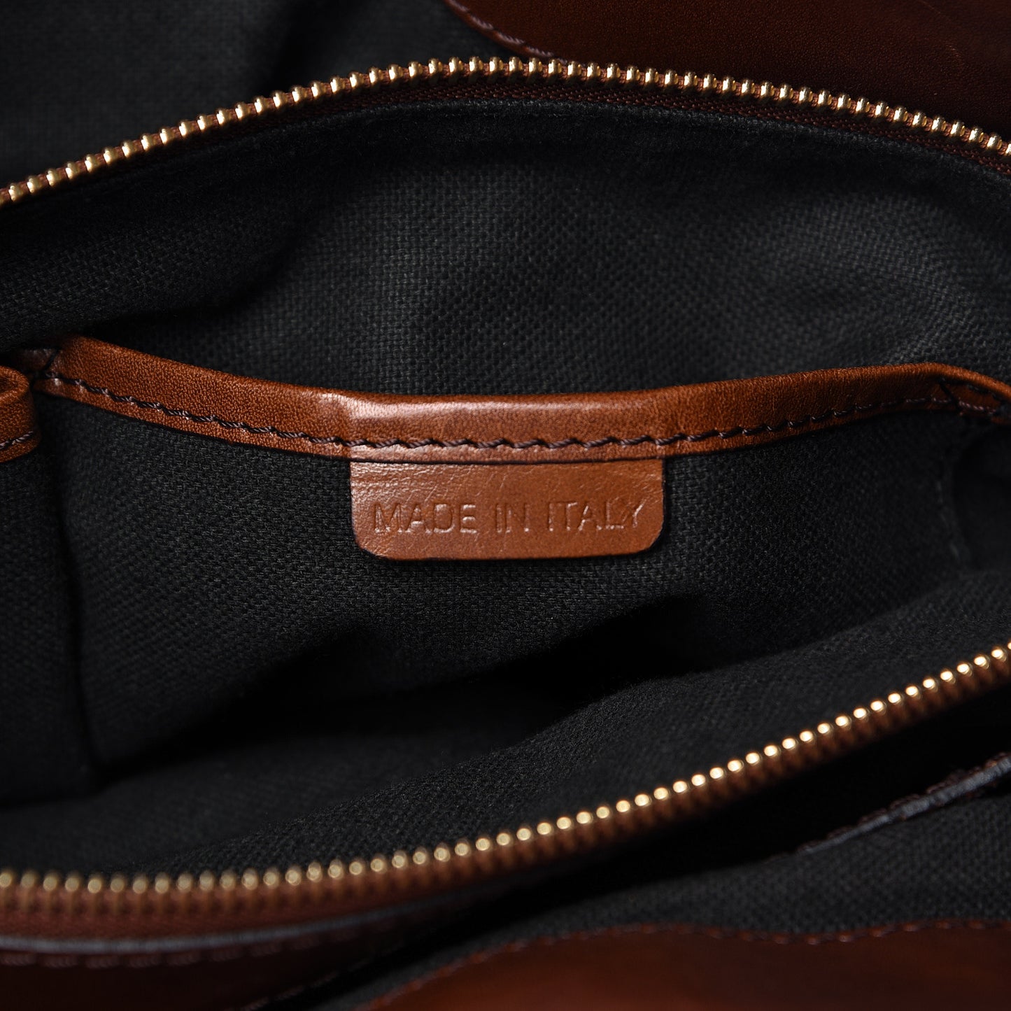 House Check Bridle Calfskin Medium Lynher Tote Dark Tan