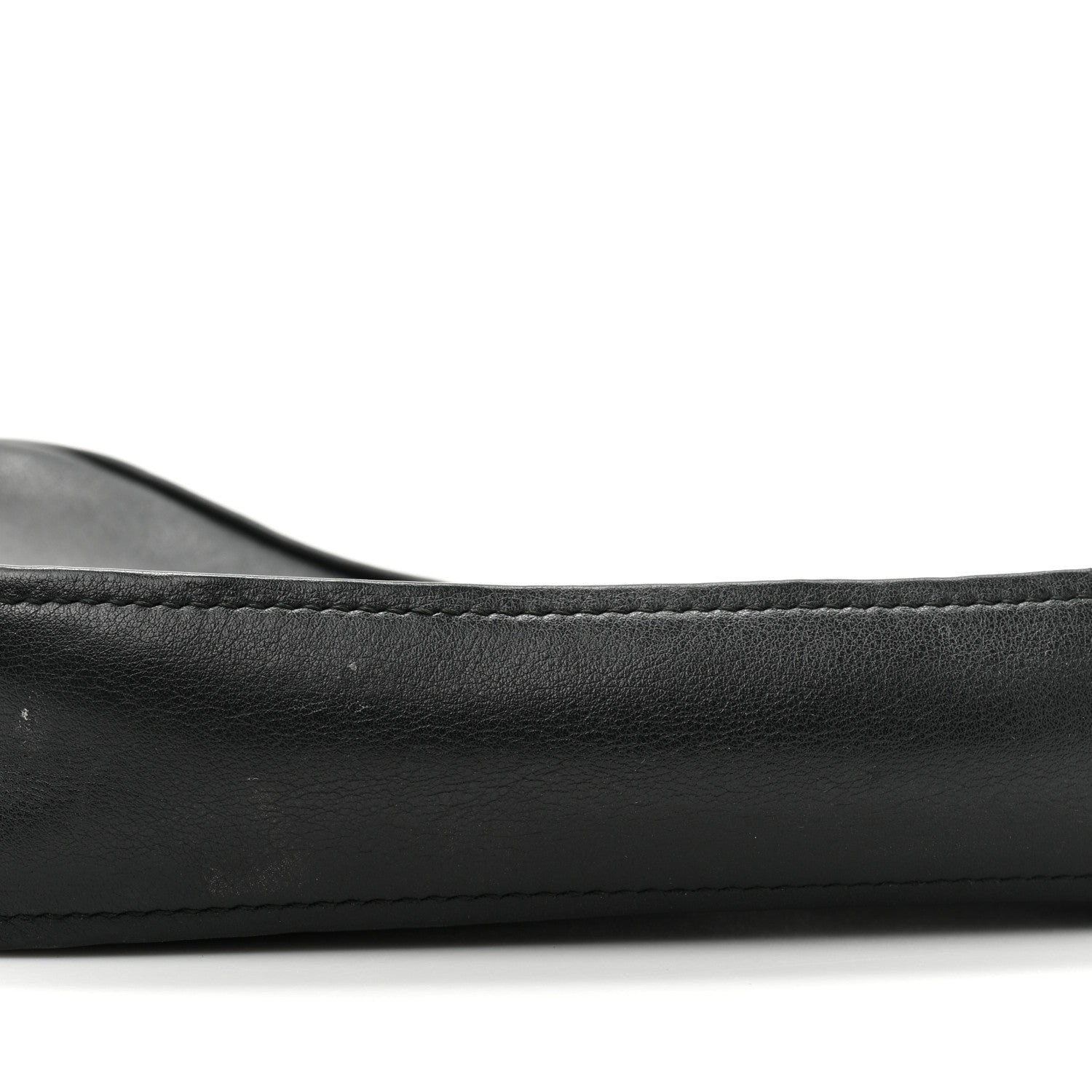 Balenciaga Calfskin M Triangle Pouch Black 8 of 15