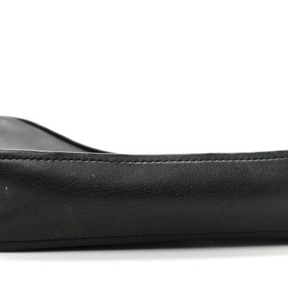 Balenciaga Calfskin M Triangle Pouch Black 8 of 15