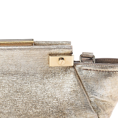 Lanvin Metallic Trilogy Bowling Mini Crossbody Gold 15 of 16