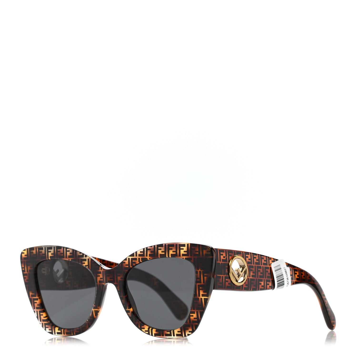 Fendi Acetate F is Fendi FF Cat Eye Sunglasses FF 0360/G/S Havana 1 of 6