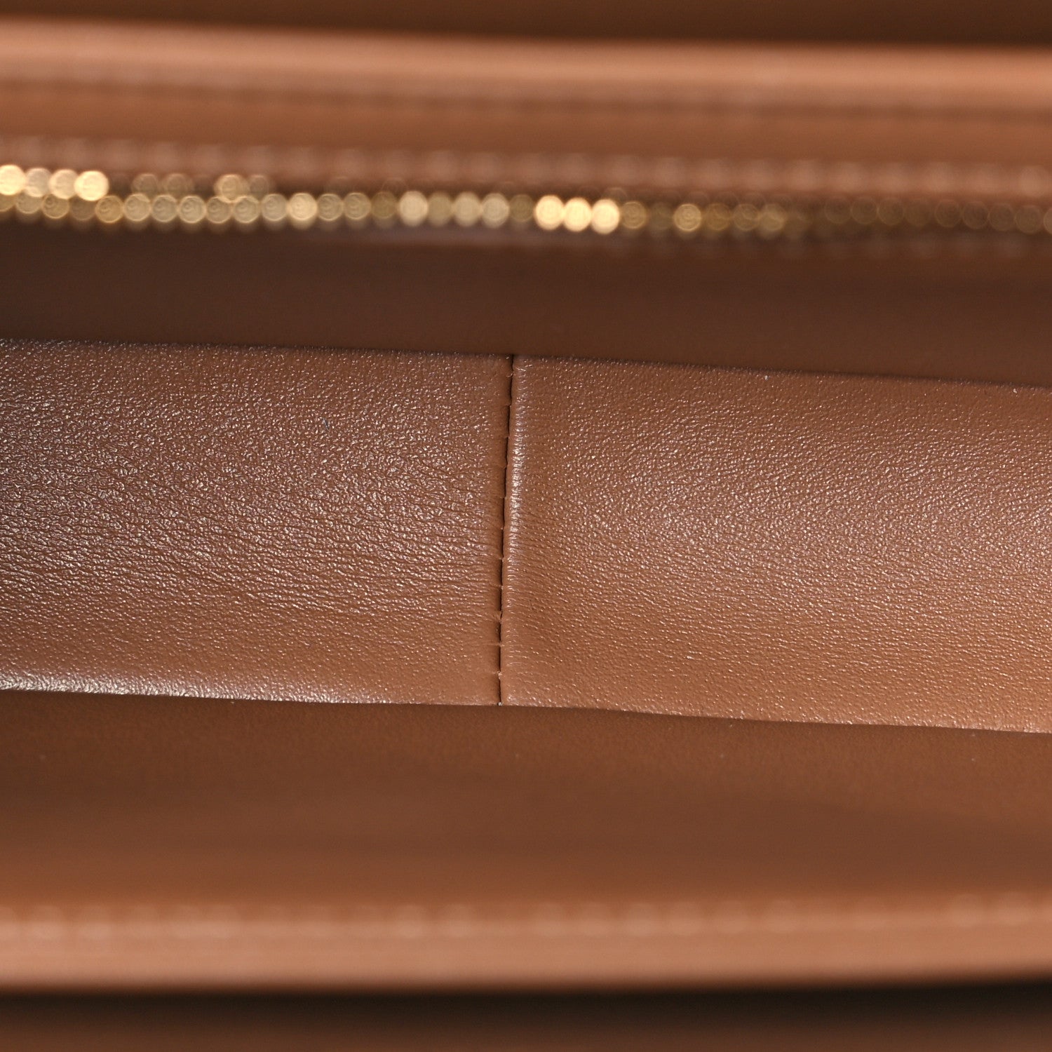 Celine Shiny Calfskin Teen Triomphe Bronze 5 of 11