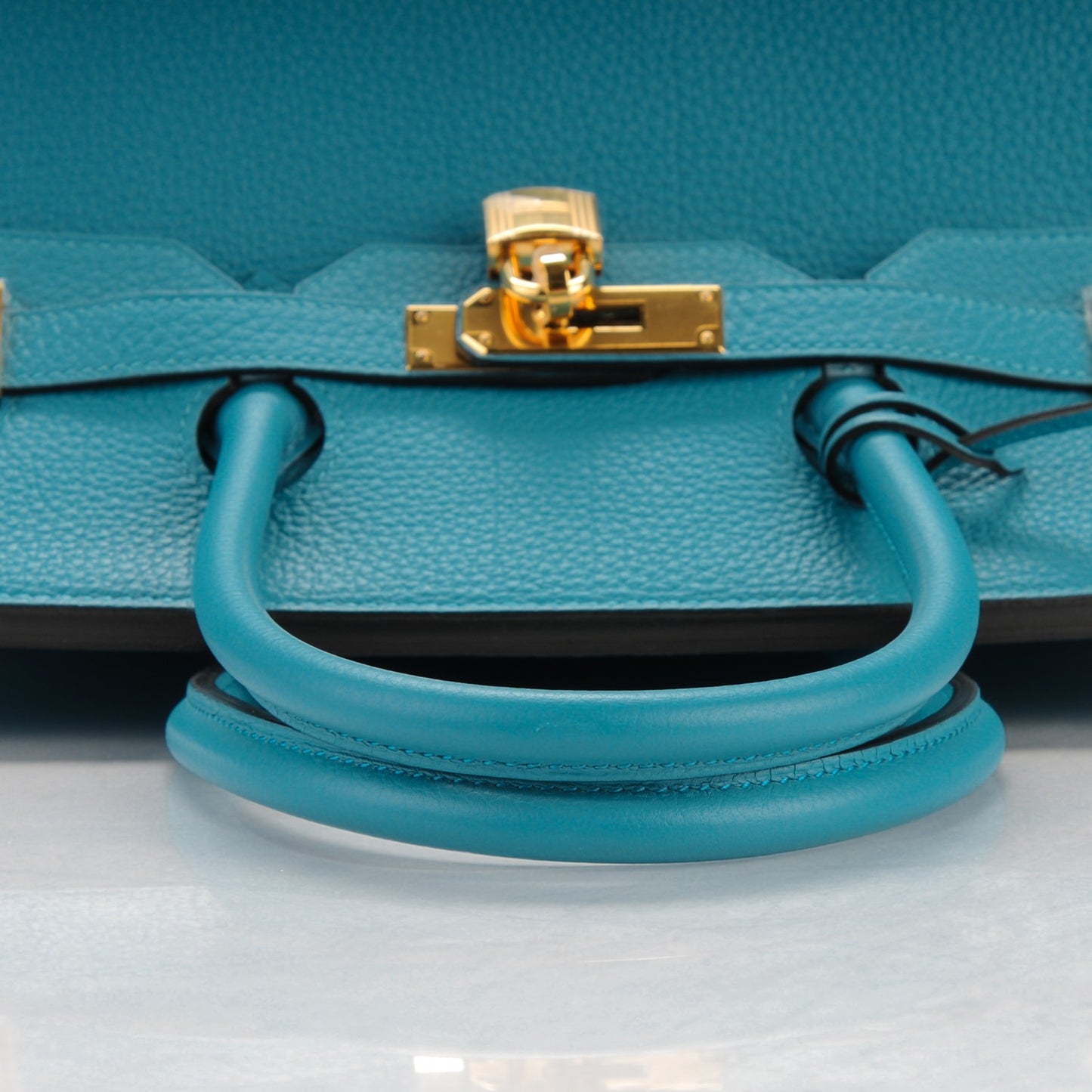Togo Birkin 35 Turquoise