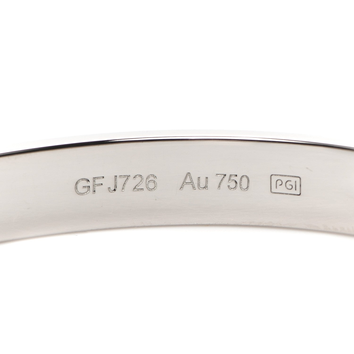 Cartier 18K White Gold LOVE Bracelet 17 5 of 6