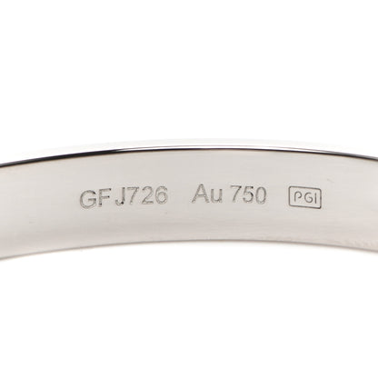 Cartier 18K White Gold LOVE Bracelet 17 5 of 6
