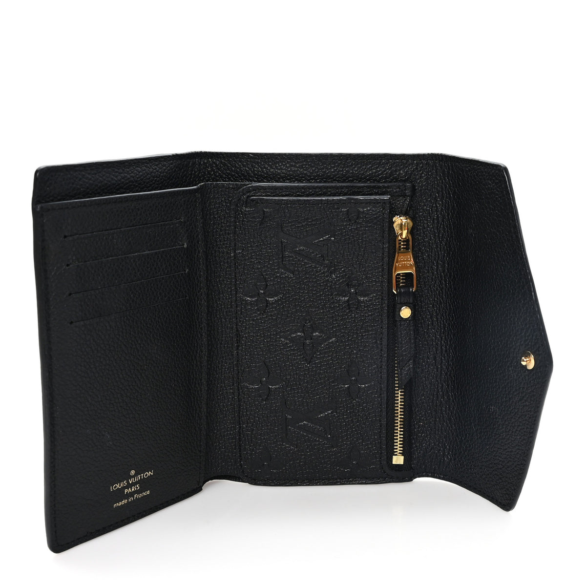 Empreinte Compact Curieuse Wallet Black