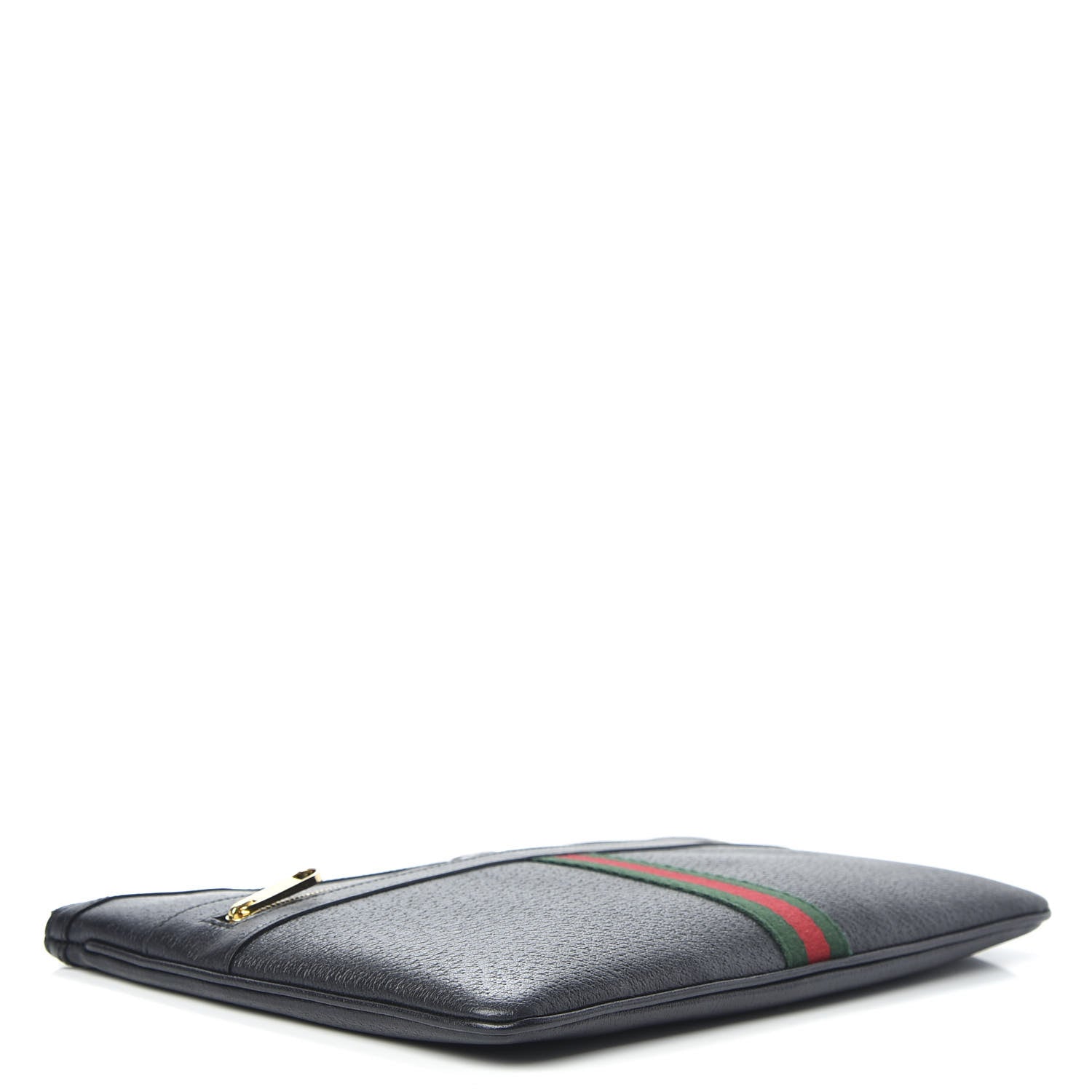 Gucci Calfskin Large Ophidia Pouch Clutch Black 4 of 10
