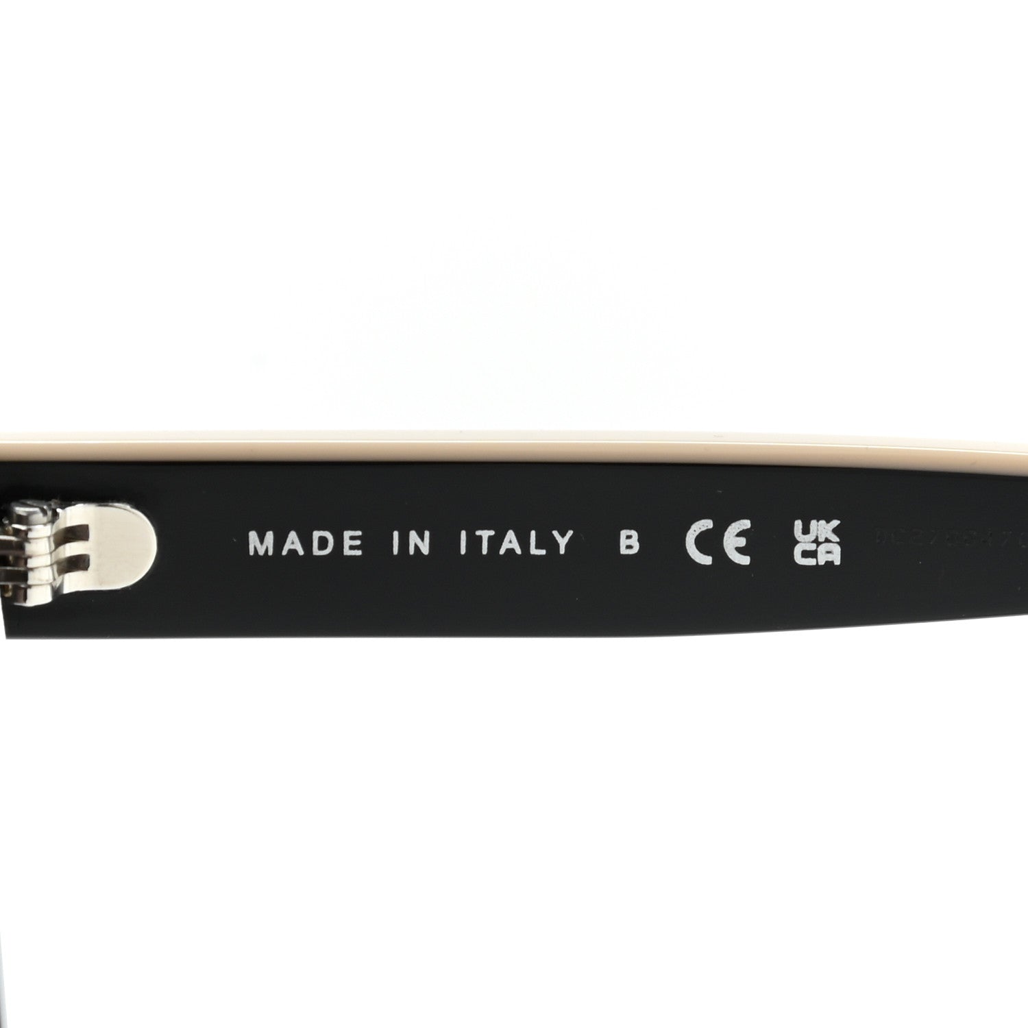 Chanel Acetate CC Butterfly Sunglasses 5414 Black Beige 6 of 8