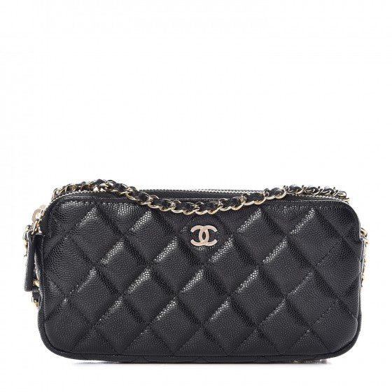 Chanel Caviar Quilted Small Clutch With Chain Black 1 of 11