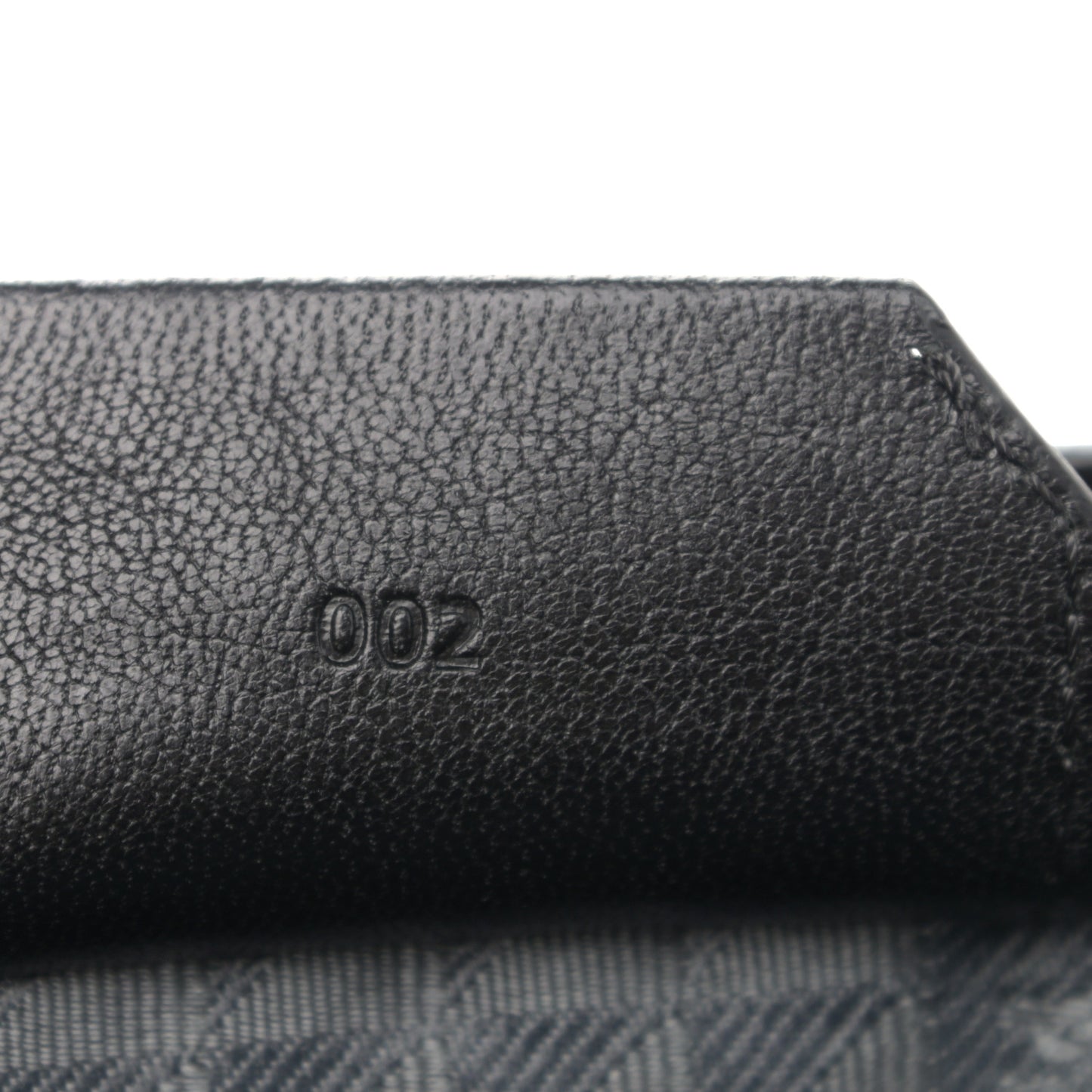 Lambskin Fringe PS1 Crossbody Pouch Black