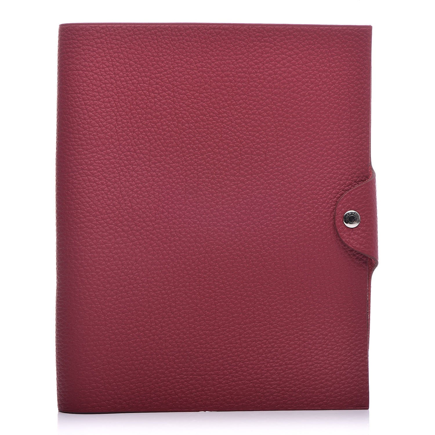 Hermes Togo Ulysse MM Notebook Cover Rubis 1 of 8