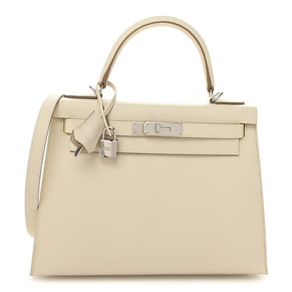 Hermes Epsom Kelly Sellier 28 Craie 1 of 13