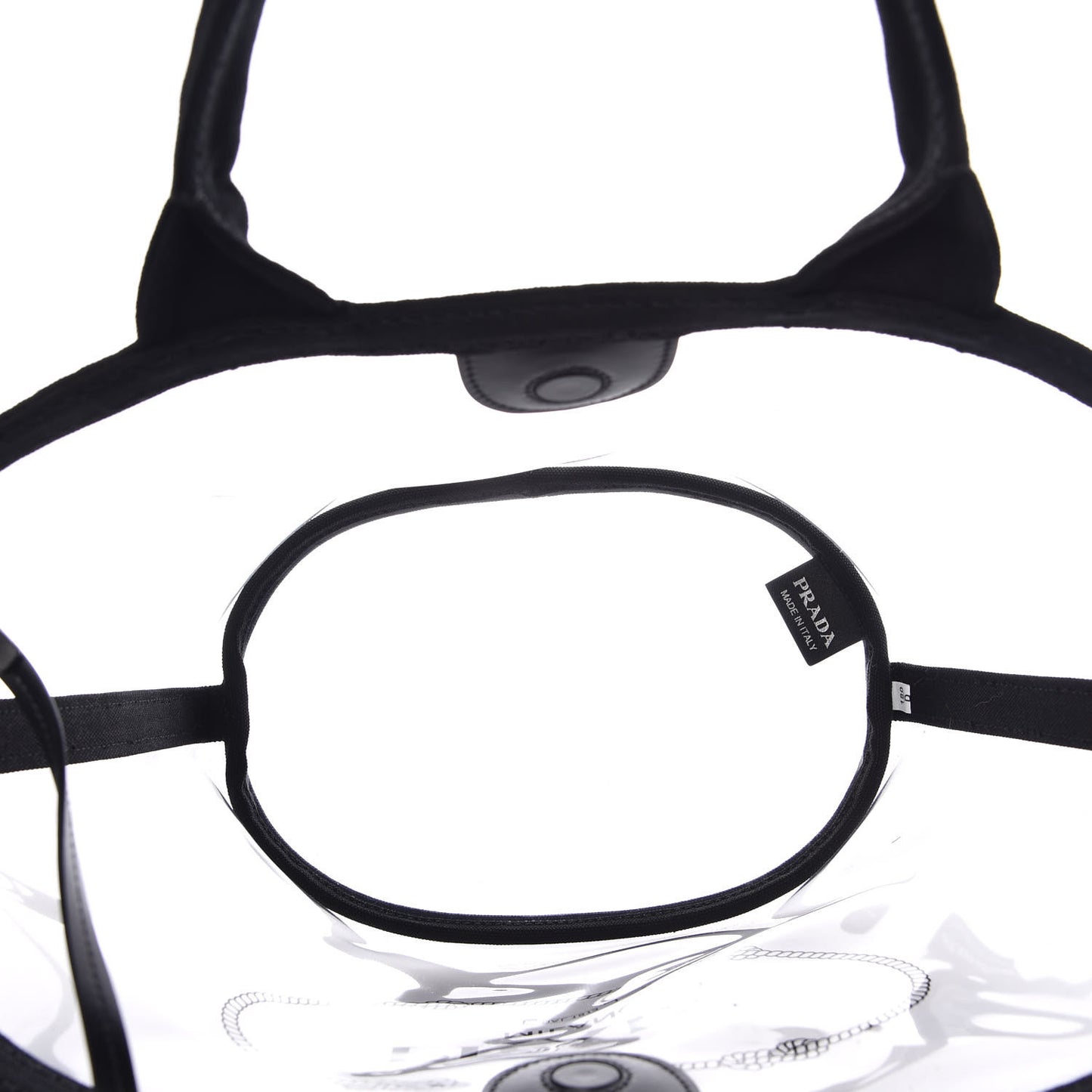 Plexiglass Canapa Small Shopper Tote Black