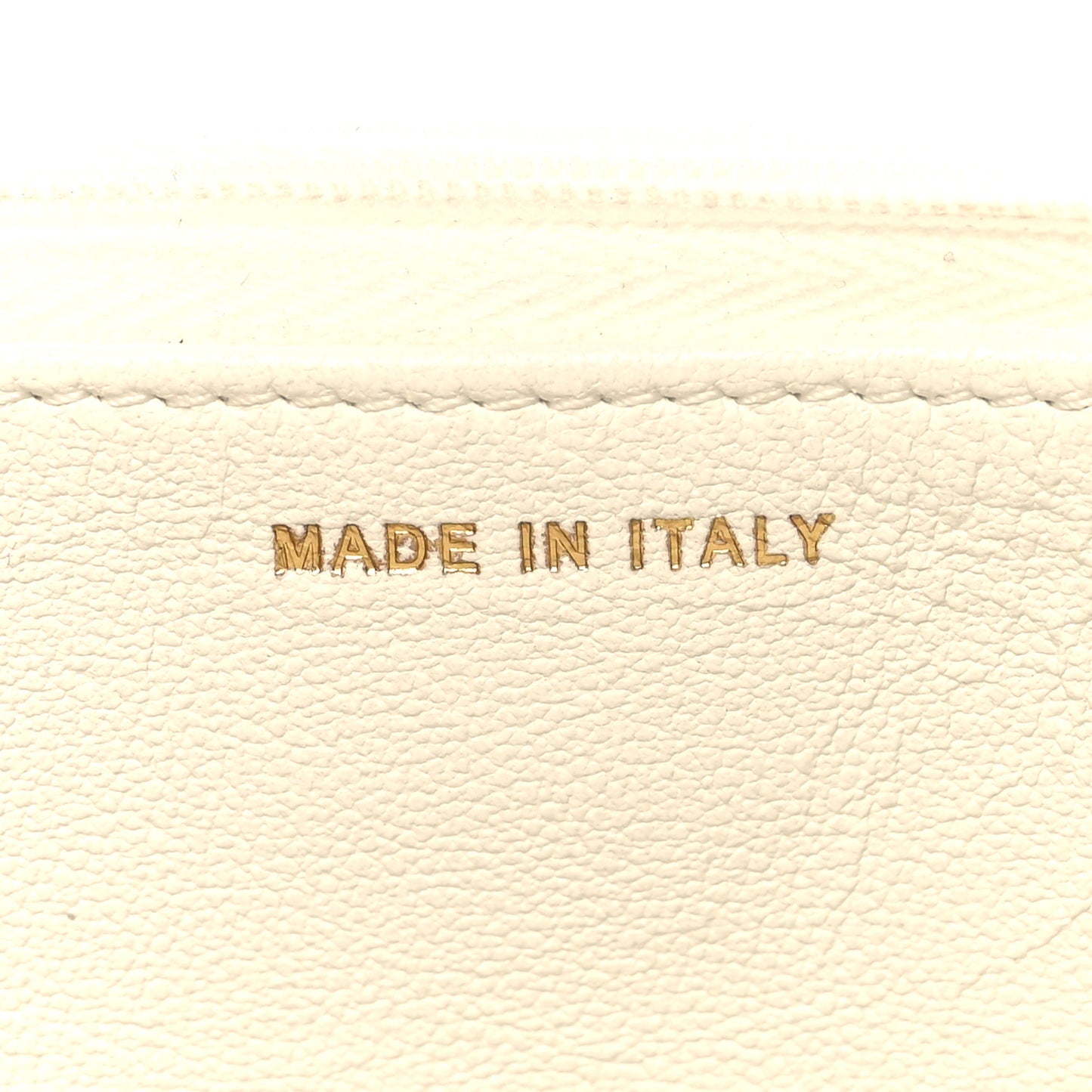 Lambskin Quilted CC Pearl Crush Wallet on Chain WOC White