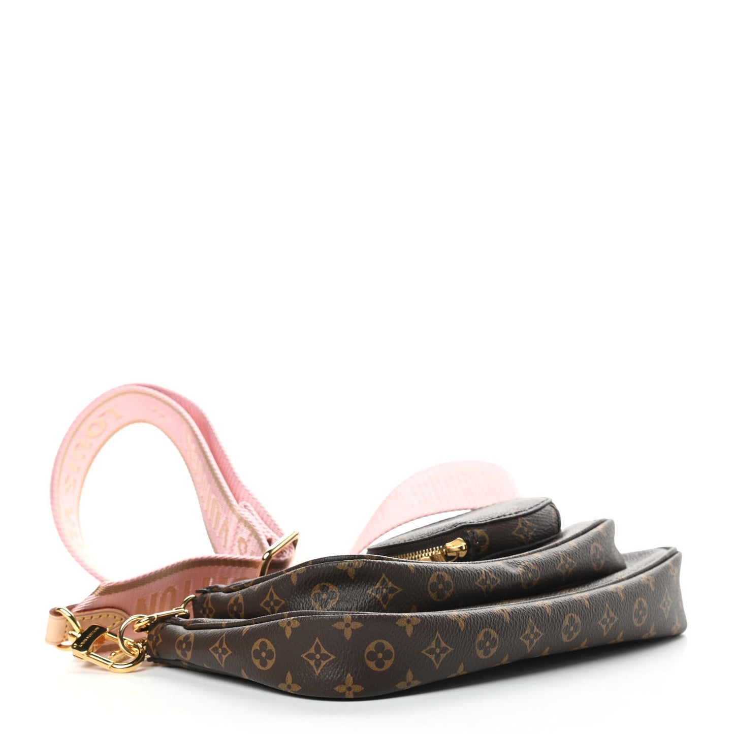 Monogram Multi Pochette Accessories Rose Clair