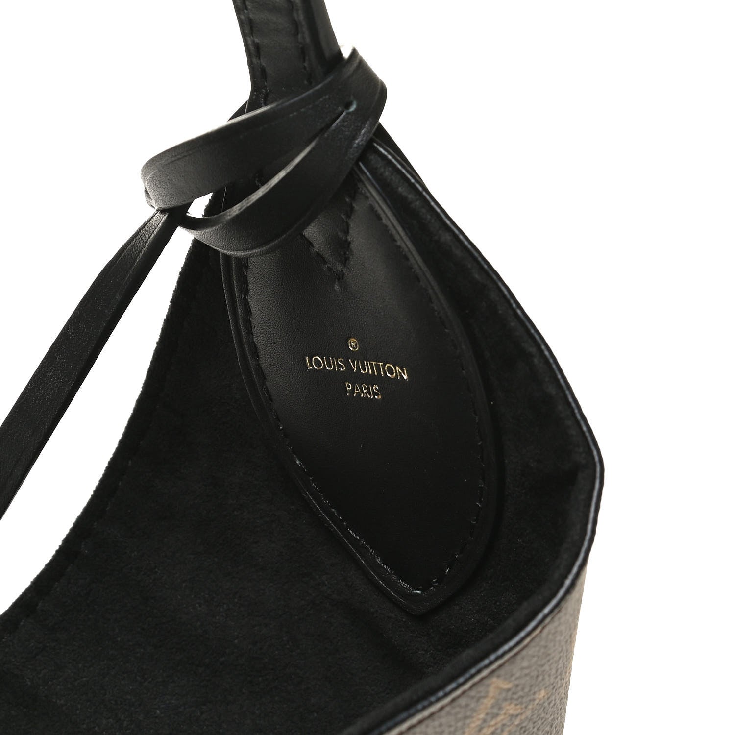 Louis Vuitton Monogram Flower Hobo Black 8 of 11