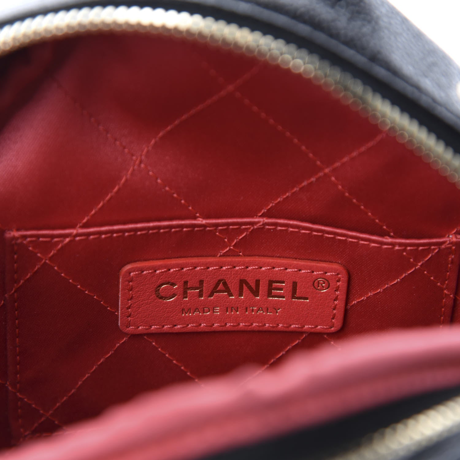 Chanel Caviar Quilted Diamond Clutch With Chain Black 7 of 10