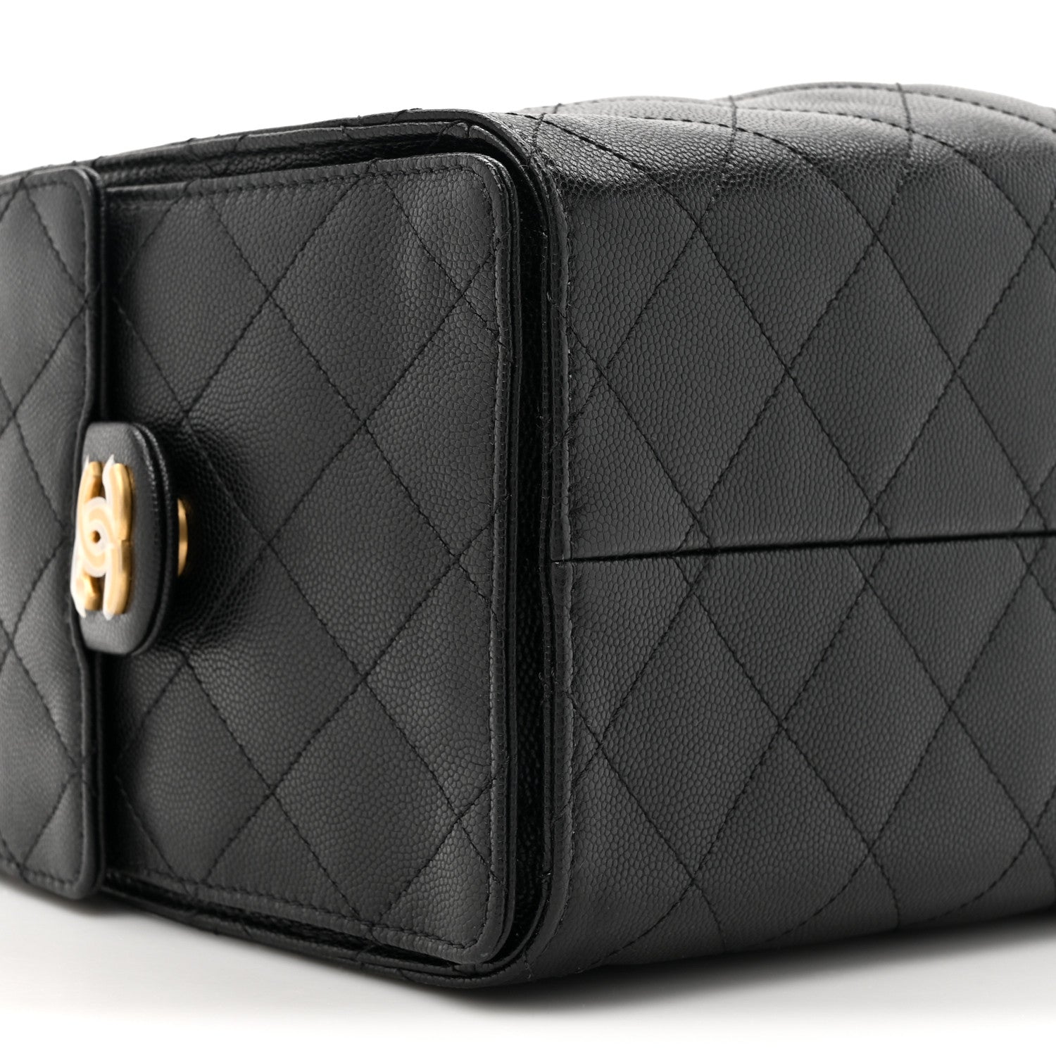 Chanel Caviar Quilted Small Chanel 25 Handbag Black 1607840