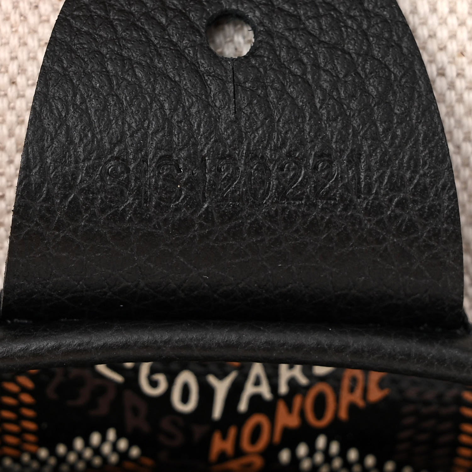 Goyard Goyardine Artois PM Black 7 of 10