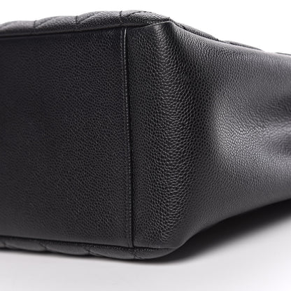 Chanel Caviar Quilted Grand Shopping Tote GST Black 9 of 9