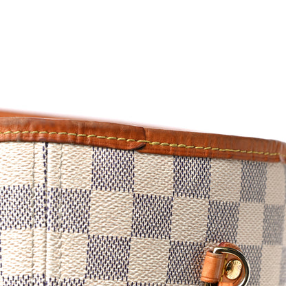 Louis Vuitton Damier Azur Neo Neverfull MM 27 of 28