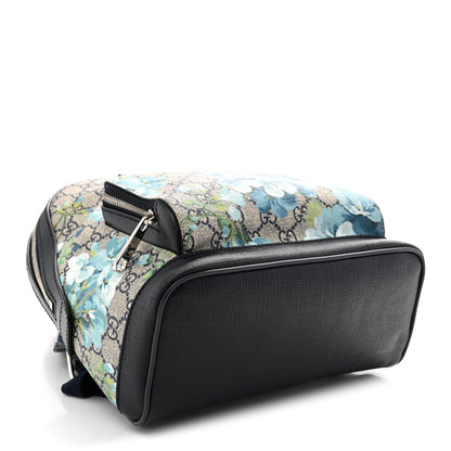 Gucci GG Supreme Monogram Blooms Small Day Backpack Blue 4 of 10