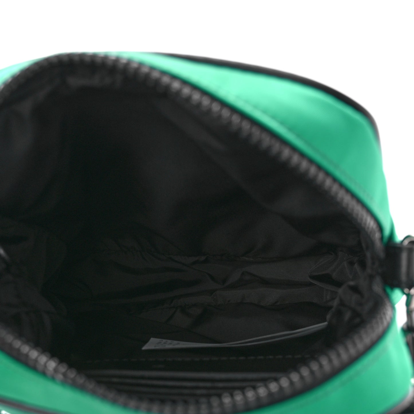 Nylon Palazzo Medusa Crossbody Bag Green