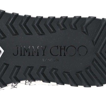 Jimmy Choo Nappa Monza Light Sneakers 38 Black White 6 of 8