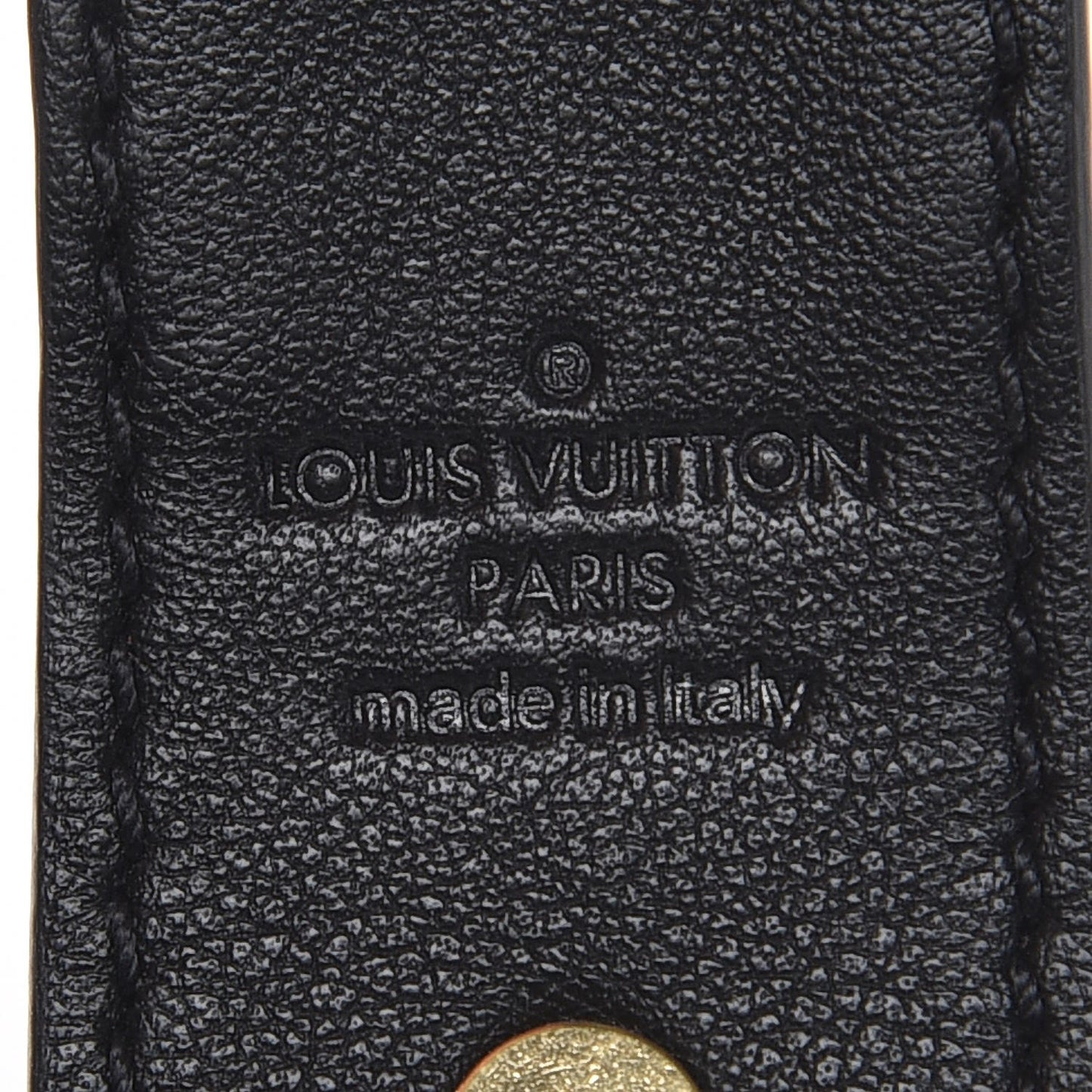 Monogram Bandouliere Shoulder Strap XL Black