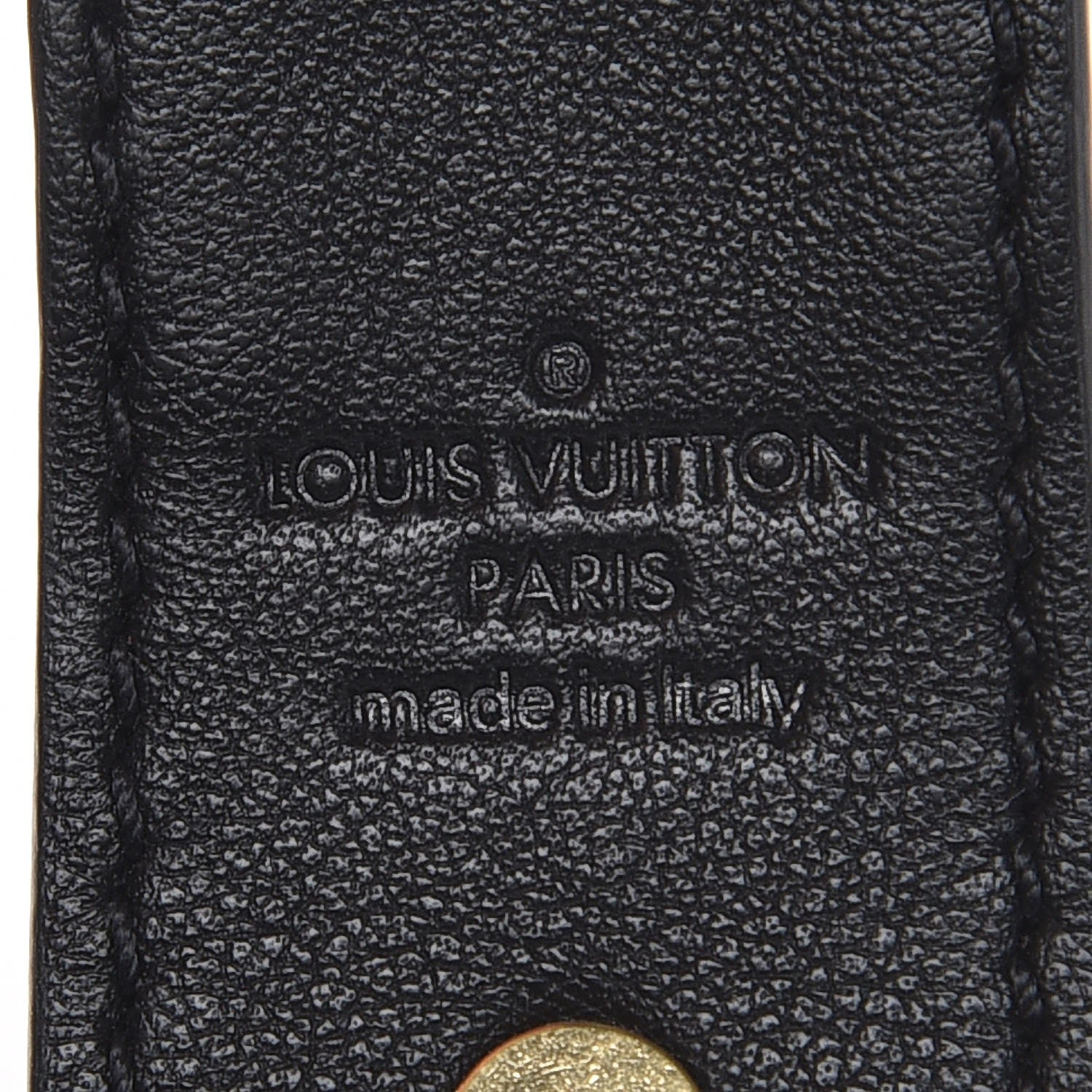 Louis Vuitton Monogram Bandouliere Shoulder Strap XL Black 3 of 4