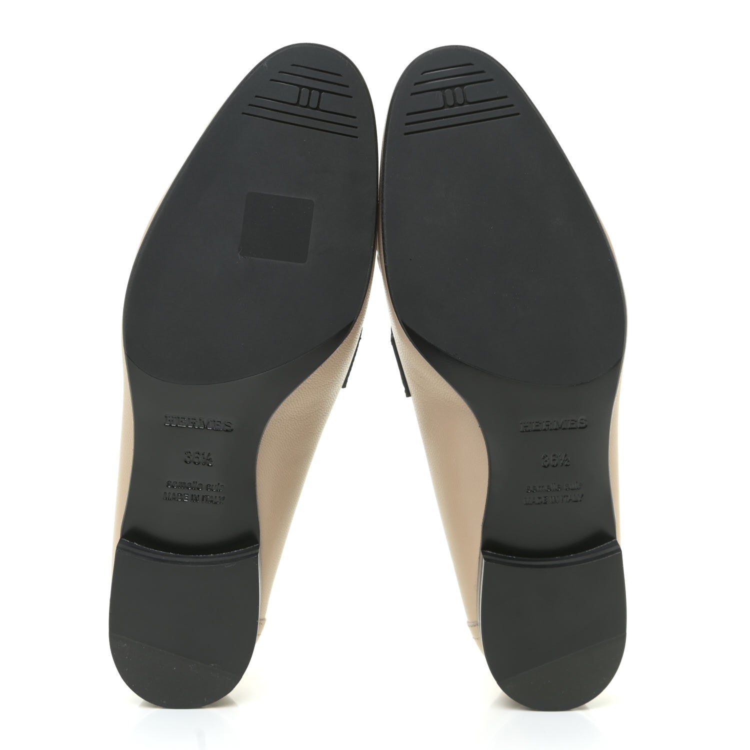 Hermes Goatskin Womens Royal Loafers 36.5 Multicolor 6 of 13